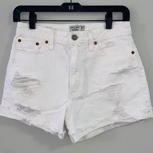 Abercrombie Annie High Rise Short sz 25
